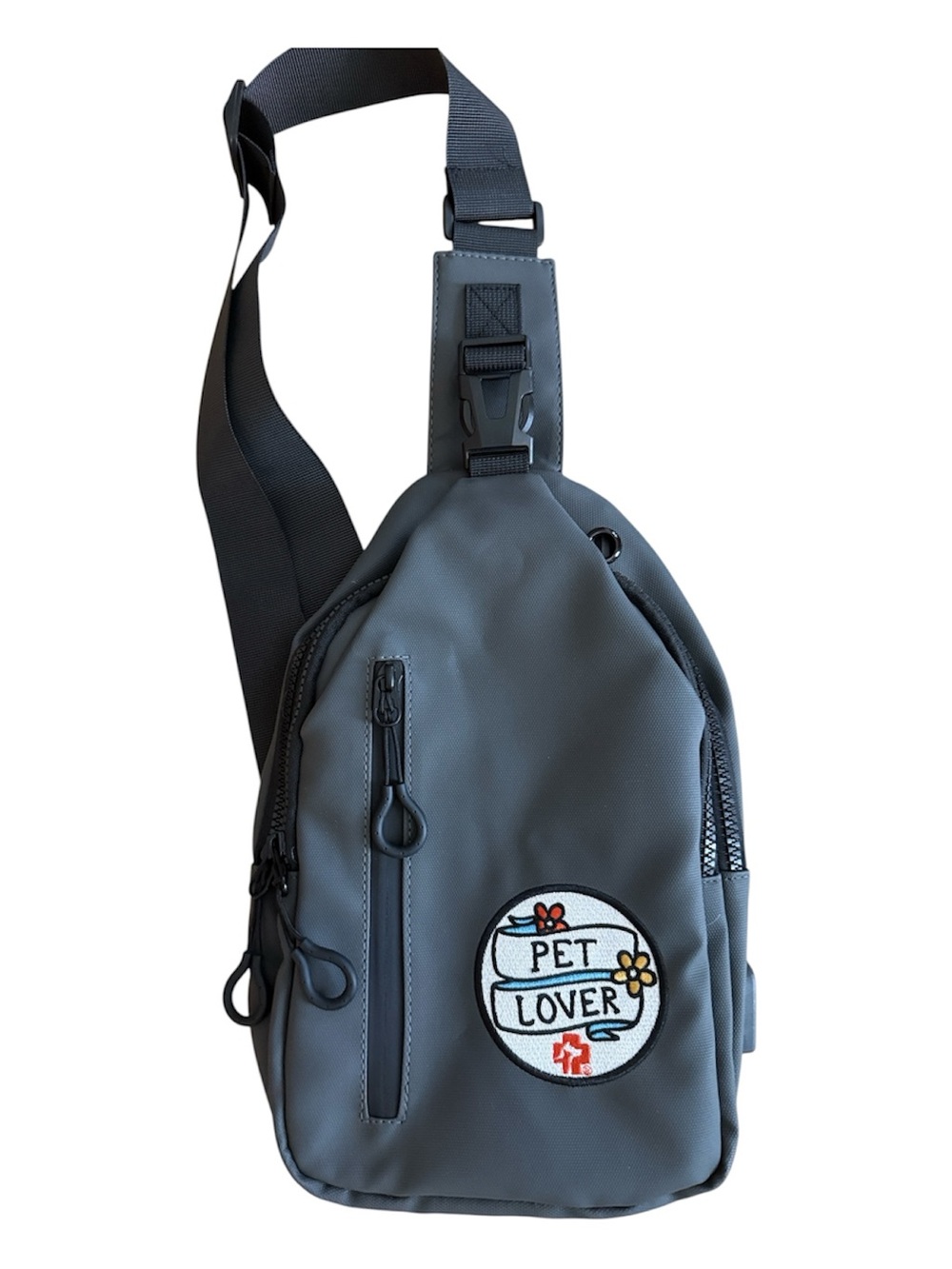 WEATHERPROOF ADJUSTABLE ANTI THEFT SHOULDER BAG MULTIPLE COMPARTMENTS USB PORT